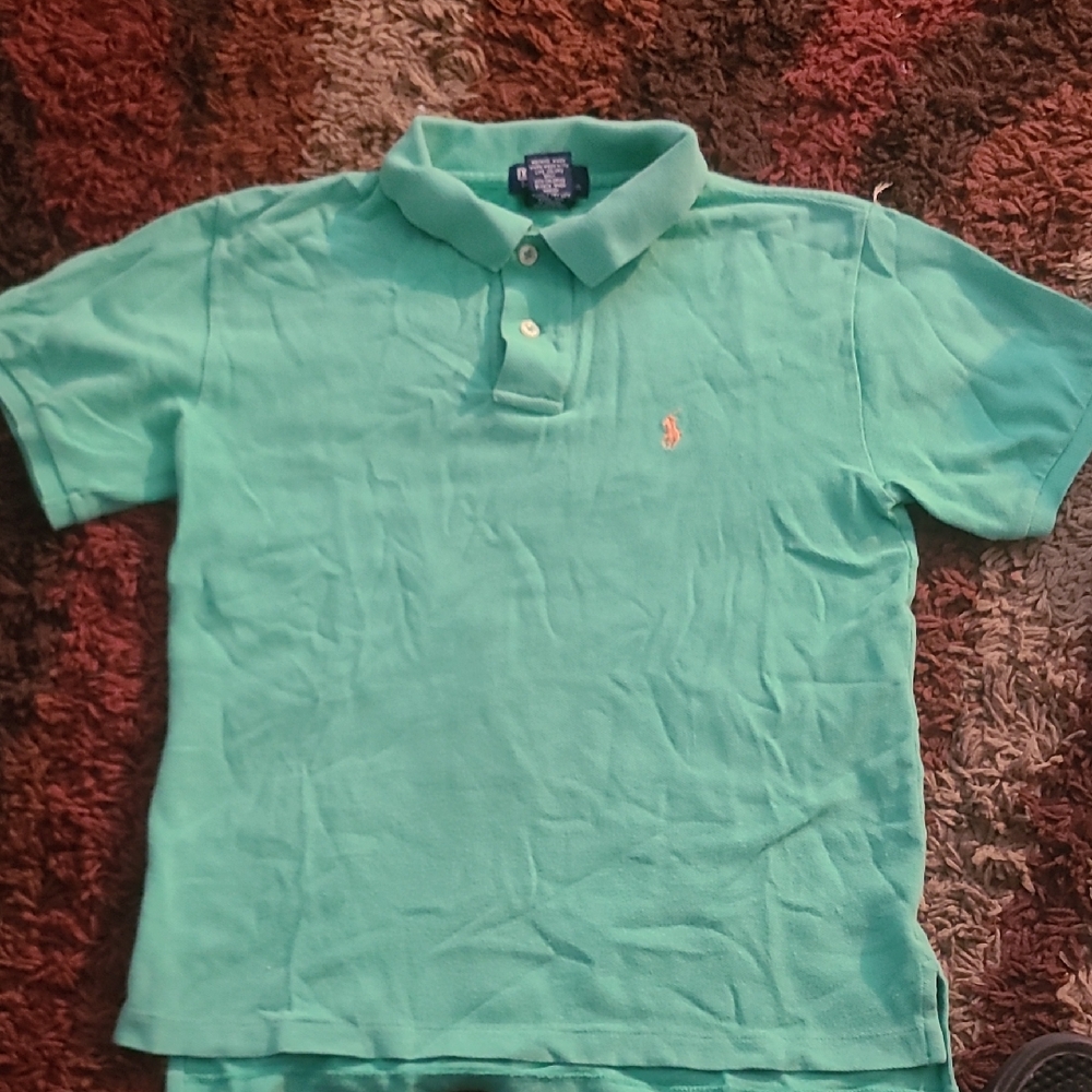 Polo by Ralph Lauren Mint Green Kids Polo Shirt